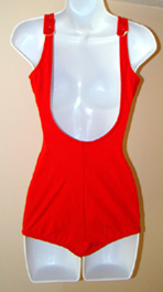 vintage 1960's swimsuit back